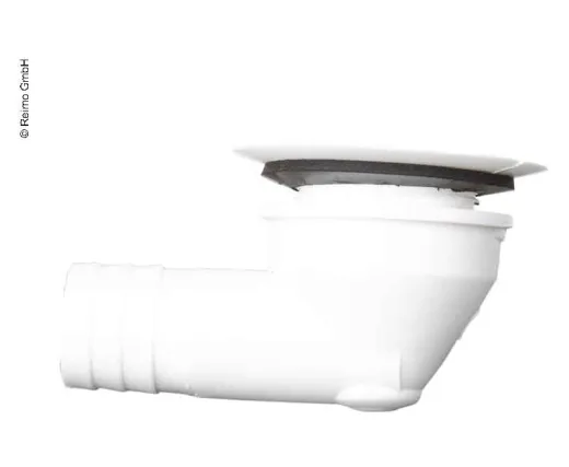90 °Wasserablaufgarnitur für 3/4" Schlauch - 10er Pack
