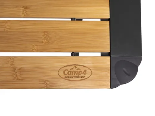 Bambus-Rolltisch MENDOZA 80 - 80x60 cm