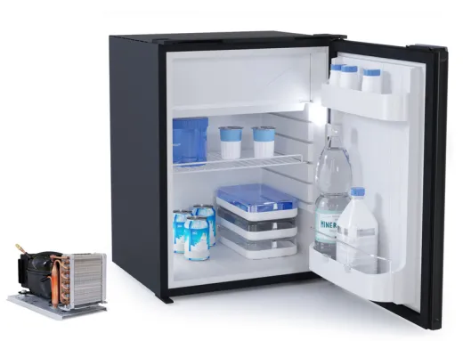 C75L Kompressor-Kühlschrank - Schwarz - 75 l