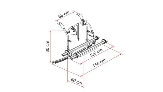 Carry-Bike Ford Custom Nugget / Nugget Plus mit Hochdach ab 2012