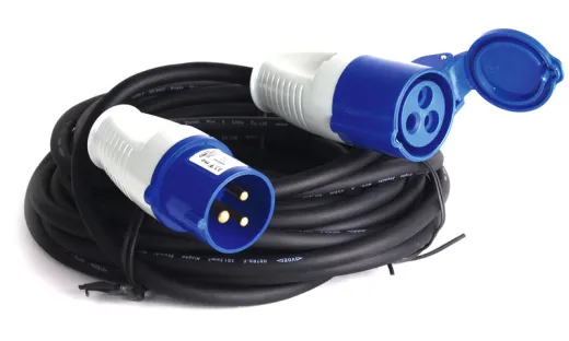 CEE-Stecker und -Kupplung 230-V-Verlängerungskabel - 10 m
