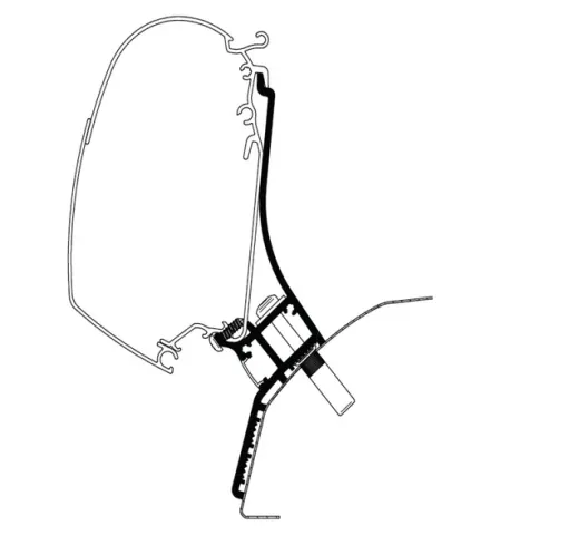 Ducato H2 Lift Roof Adapter