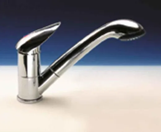 Einhebelmischer Pelikan mit Dusche Julia