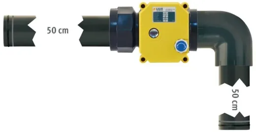 Elektrischer Kugelhahn - Kunststoff - 1" Steckgewinde