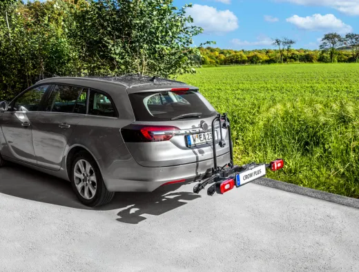 Fahrradträger für Anhängerkupplung CROW PLUS