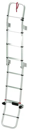 Fiamma Aluminium-Außenleiter Deluxe 8 Länge 246 cm mit 8 Stufen