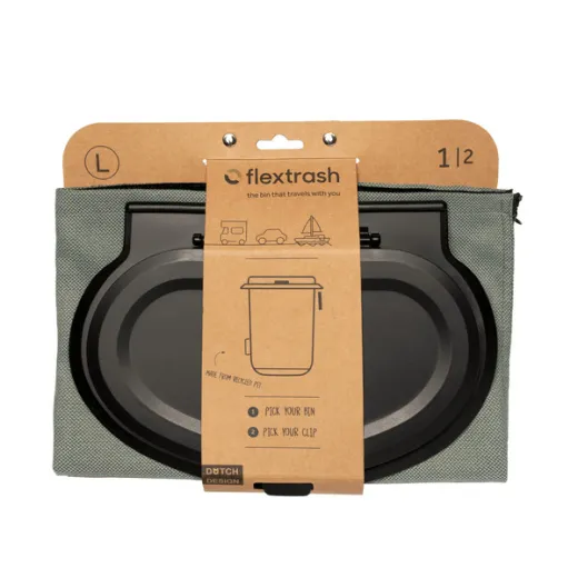 Flextrash Mülleimer Ocean Green - 5 Liter