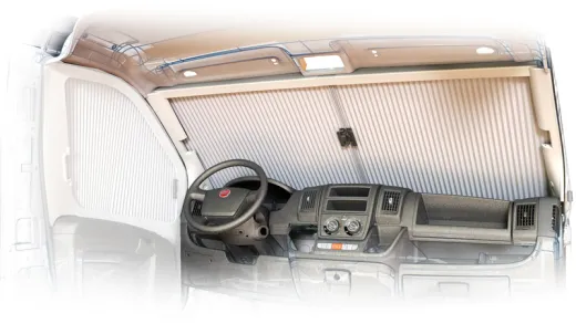 Frontscheiben-Rollo ECLIPSE, für Ducato X290 ab 15, Regensens. geeignet