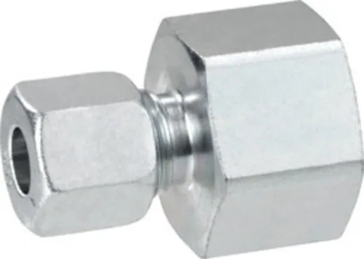 Gerade Aufschraub-Verschraubung - 8 mm und 1/2"