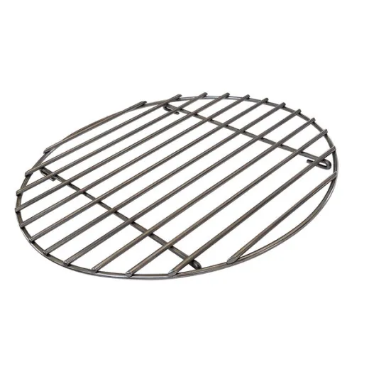 Gusseiserne Pfanne mit Grillrost