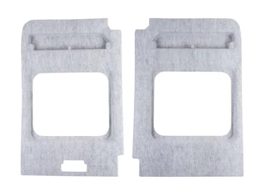 Hecktürverkleidung für Fiat Ducato ab Baujahr 2006 - 2-teilig - Hellgrau