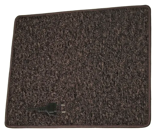 Heizteppich 60x70cm,230V/50W, braun