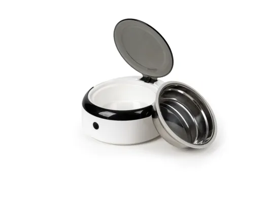 Hunde-Futternapf mit Deckel und Sensor