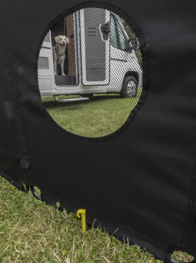 Hundefreigehege, faltbar