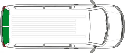 Isoflex Thermomatte Hecktür VW T5 / T6 ab Baujahr 2003 - Flügeltür