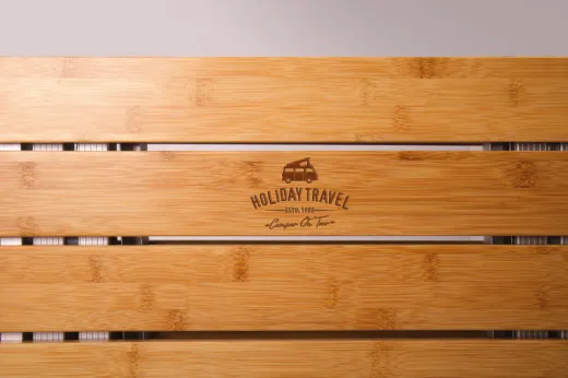 Klapptisch Single Bambus - 50 x 50 x 60 cm