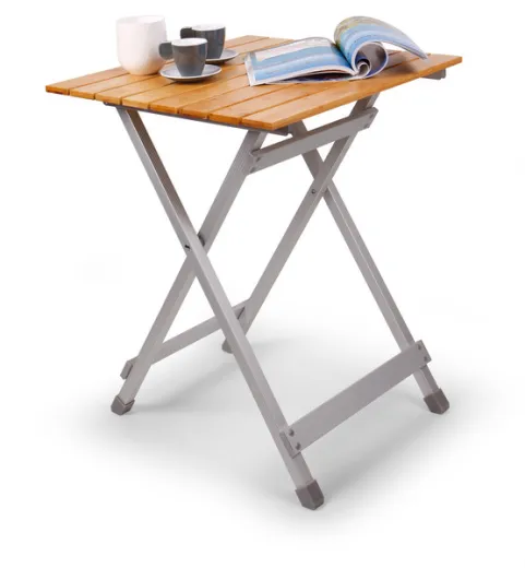 Klapptisch Single Bambus - 50 x 50 x 60 cm