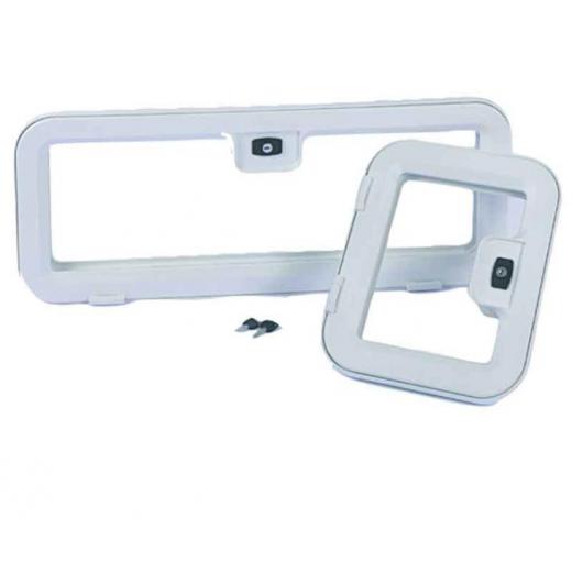 Kofferklappen-Rahmen - Weiß - 800 x 300 mm