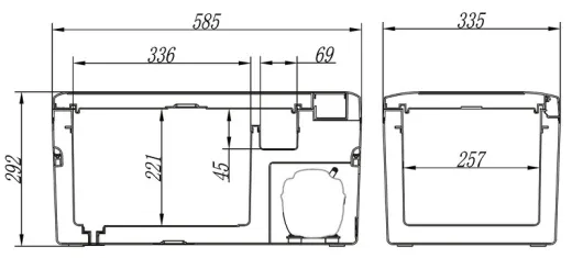Kompressor-Kühlbox 18l