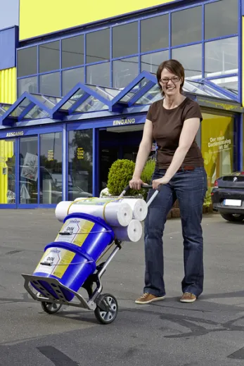 Mobile Sackkarren - klappbar und stabil