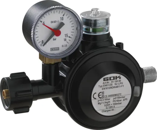 Niederdruckregler Typ EN61-DS - 50 mbar
