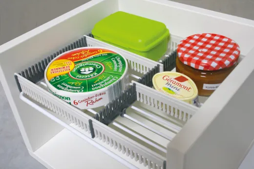 Stauleisten für Schubladen und Kühlschränke, 8er Sets