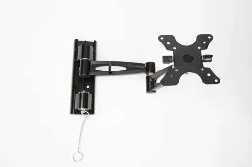 TV-Halter Simon Luxus - Schwarz glänzend