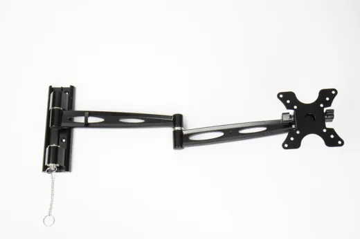 TV-Halter Simon Luxus XL - Schwarz glänzend