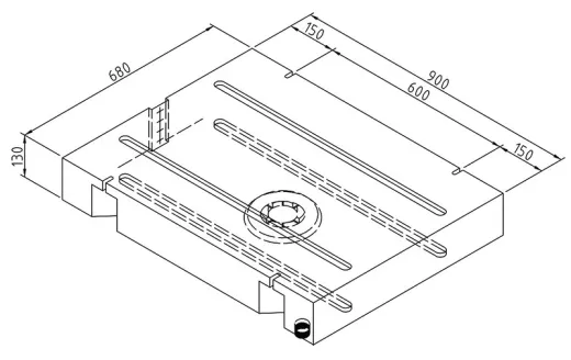 Universal-Wassertank - 70 l