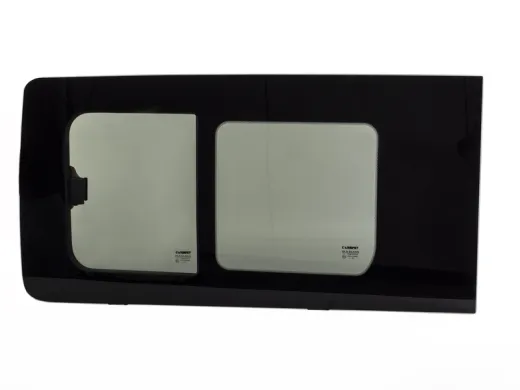 VW Caddy ab 2021 Echtglas-Schiebefenster (Vorne Links, langer Radstand, 4853 mm)