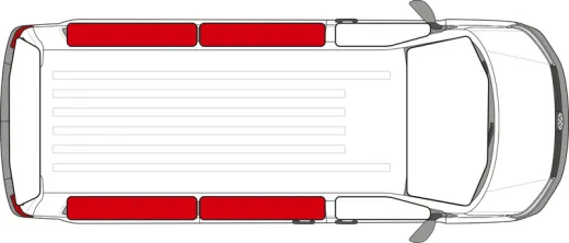 VW T7 Wohnraum 4-teiliges Set