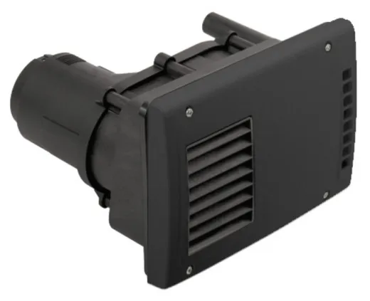 Wandkamin WKCD Combi D Schwarz