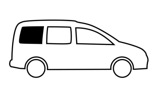 Carbest starres Einbaufenster für VW Ca