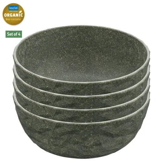 100% natürlich - aus rein biozirkulärem Kunststoff und Holzfasern