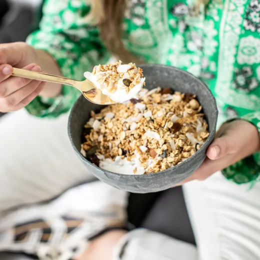 100% natürlich - aus rein biozirkulärem Kunststoff und Holzfasern