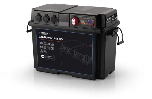 1000W Sinus-Inverter, LiFePO4 PowerStation 1000, 80Ah, , MPPT
