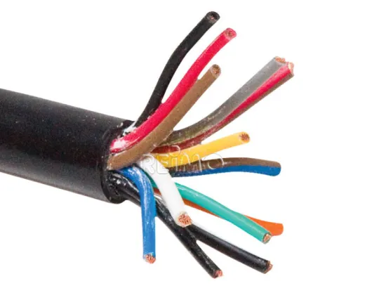 12V Anhänger-Kabel 13polig, 10m Rolle