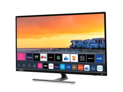 12V Fernseher 27' Webos Full HD Smart TV, o.Standfuß/ 230V Kabel