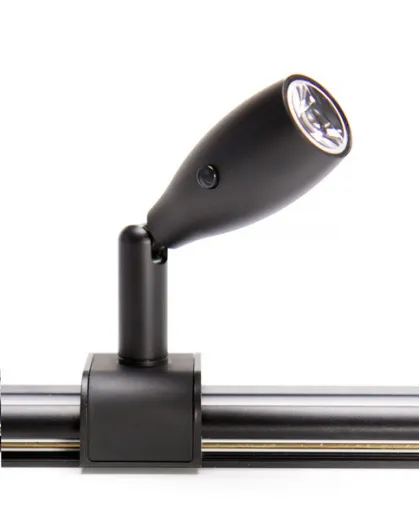 2-in-1 LED Aufbau-Linienleuchte inklusive zwei verschiebbaren LED-Spots