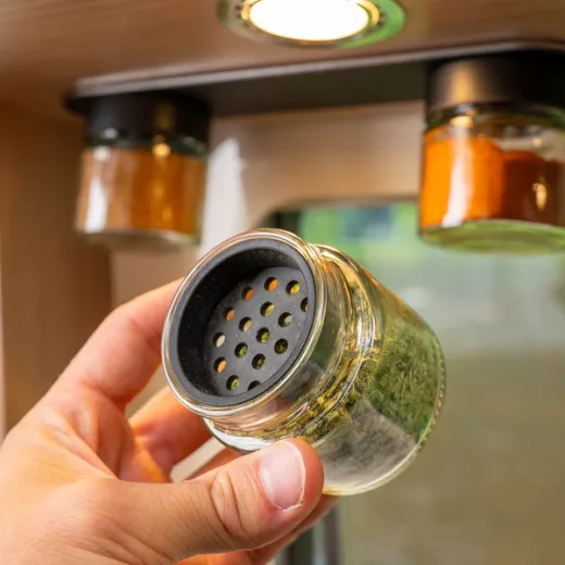 3er-Set Feinkost-Magnetgläser