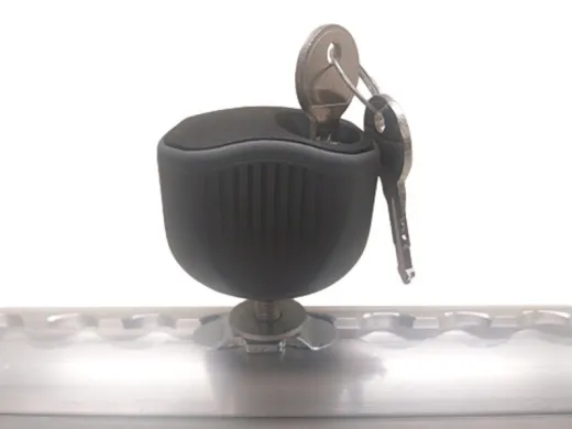 Abschließbares Schraub-Fitting mit Mutter M8