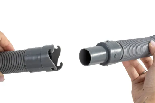 Abwasserschlauch, ausziehbar, 3m, Durchmesser38,5mm,plus Adapter,3-tei