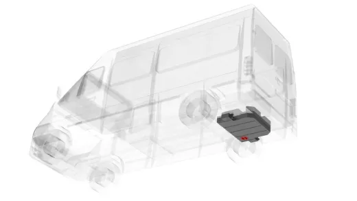 Abwassertank 95L Sprinter/TGE/Crafter ab17, hinten,h.Hinterachse