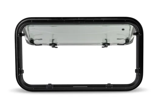 Acrylglas-Sicherheitsglas-Ausstellfenster RW Fusion