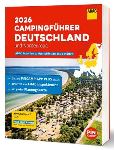 ADAC Camping-/Stellplatzführer 2026 - Deutschland/Nordeuropa