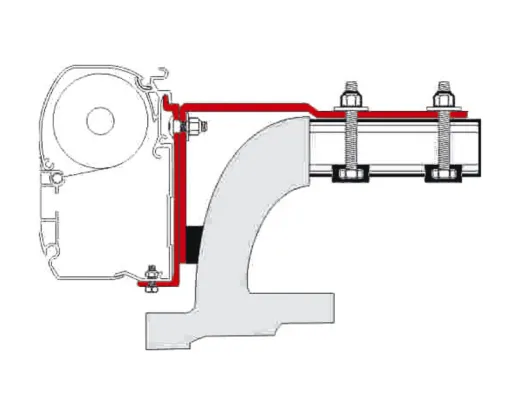 Adapter F45i/F45iL/ F50/F55 Vito