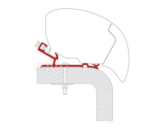 Adapter Hymer F65S 400 cm