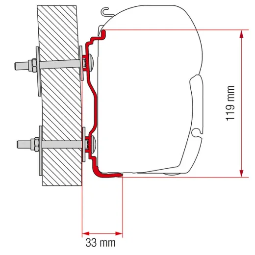 Adapter - Hymer-Kit für F45/F70 ab 2016