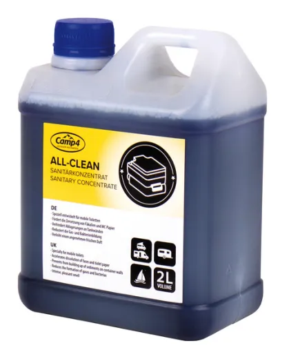 All-Clean Sanitärkonzentrat 2 Liter, 1:100 ml (20 Liter)