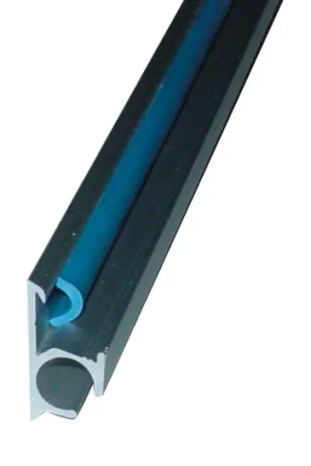 Aluminium Kederschiene mit Schraubkanal - 2,5m